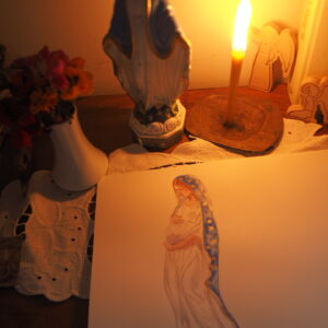 PLAKAT AKWARELOWY Maryja- droga do Betlejem