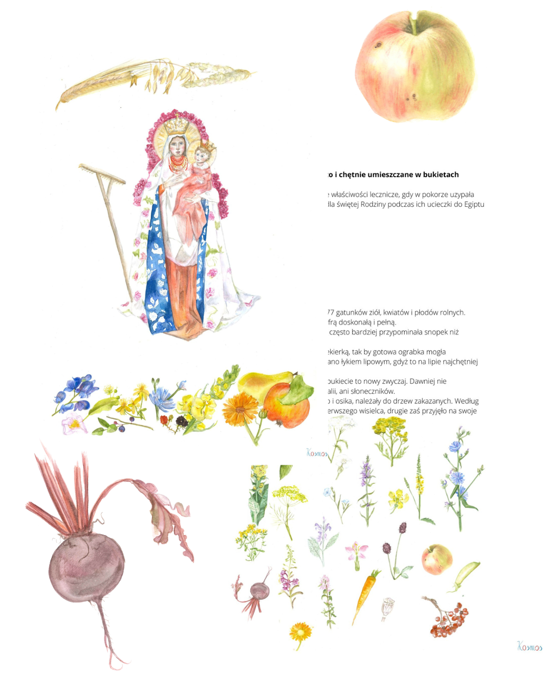 Matki Boskiej Zielnej z dziećmi- eBook
